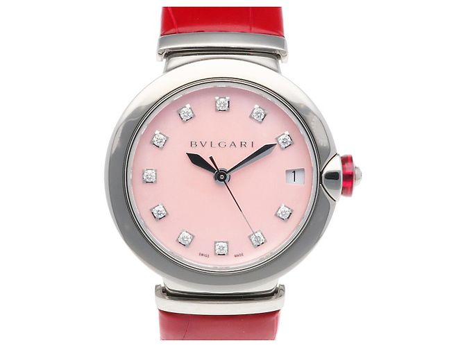 Bulgari Reloj de Acero Inoxidable Bvlgari Lucea Plata