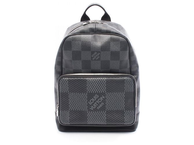 Louis Vuitton Damier Graphite Canvas Backpack Brown Black Damier ebene