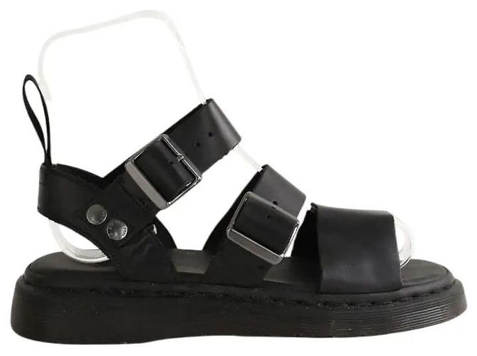 Dr. Martens Sandali in pelle neri