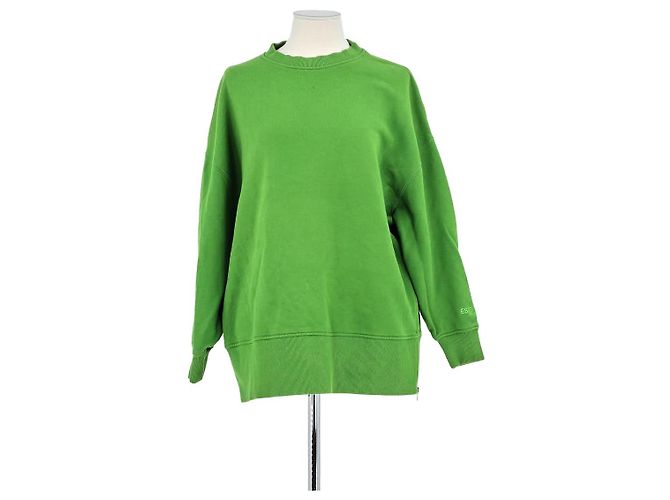 Essentiel Antwerp Pull en coton vert