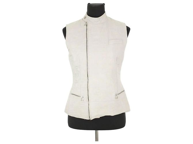 Hermès Gray sleeveless jacket Grey
