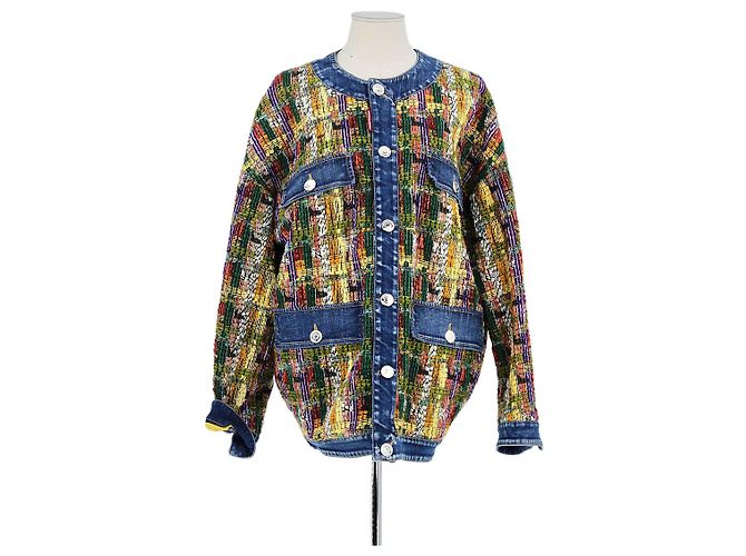 Dsquared2 Multicolored cotton jacket Multiple colors