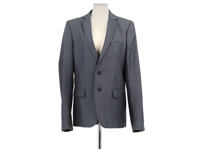 Zadig & Voltaire Grey silk blazer
