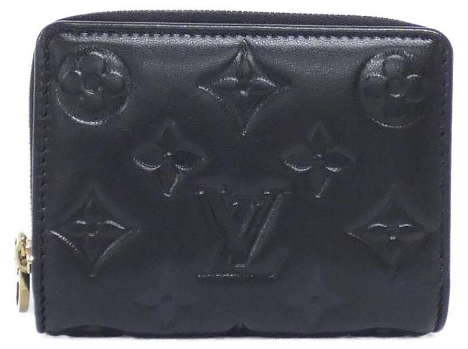 Lou Coussin Geldbörse Louis Vuitton Schwarz