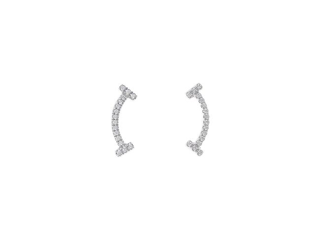 Tiffany & Co Orecchini Tiffany T Smile D'oro
