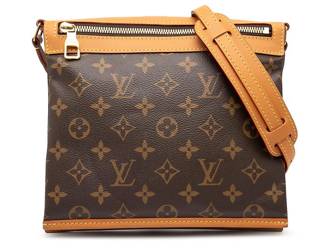 Sac messager PM Saumur Monogram marron Louis Vuitton