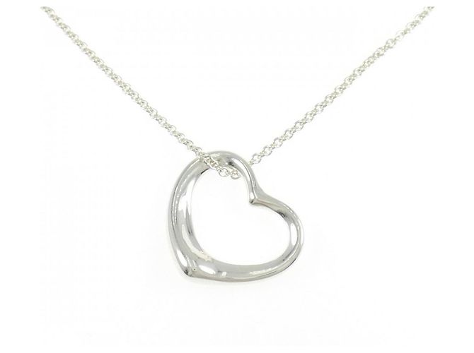 Tiffany & Co Collar Open Heart Tiffany Plata