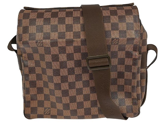 Sac à main Naviglio Damier Louis Vuitton Marron