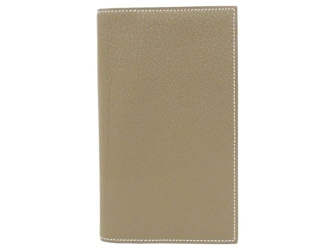 Hermes Hermès Agenda Vision Organizer 034053CA Taupe