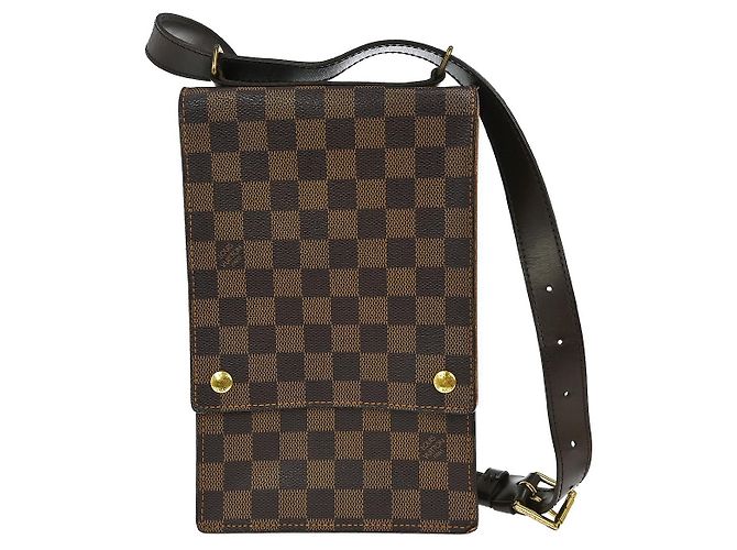 Louis Vuitton Portobello Messenger Damier Ebene Brown