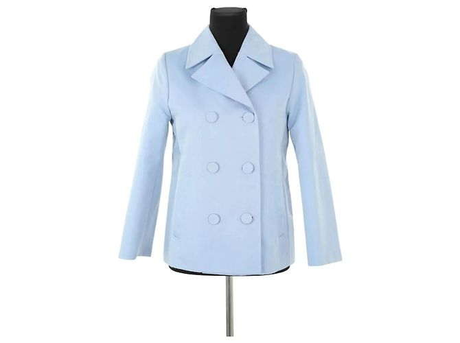 Paul & Joe Blaue Baumwolljacke