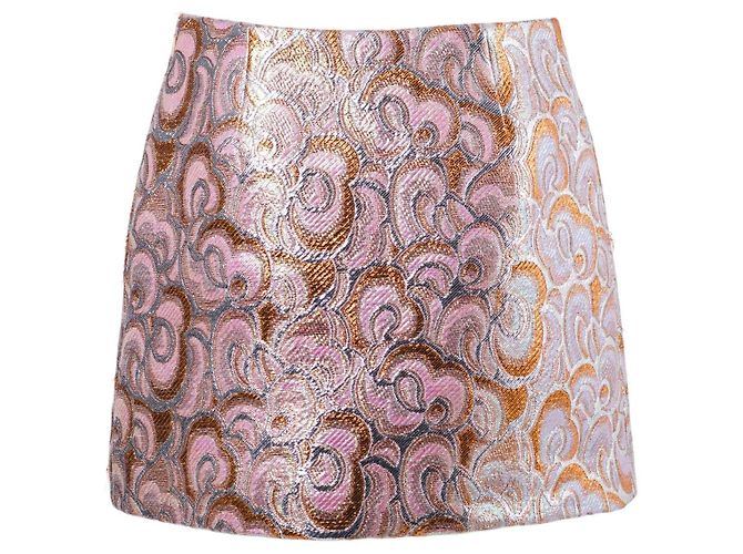Jupe Mini Miu Miu – Années 10 Rose