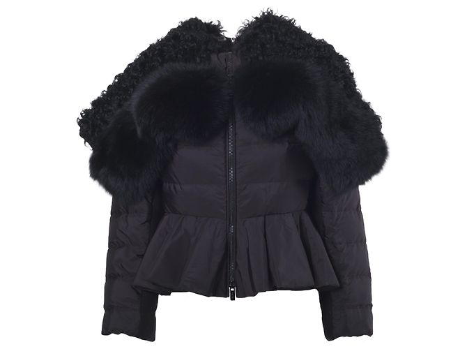 Giacca Puffer Miu Miu Nero