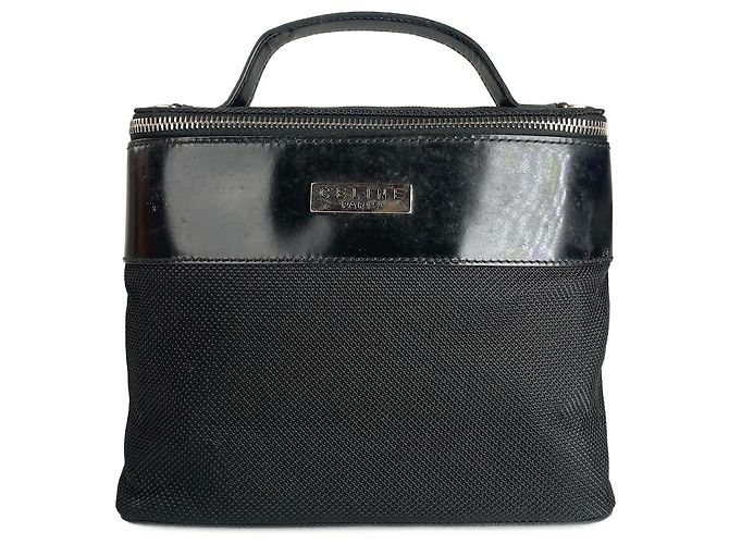 Céline Mini sac à main vintage Celine noir