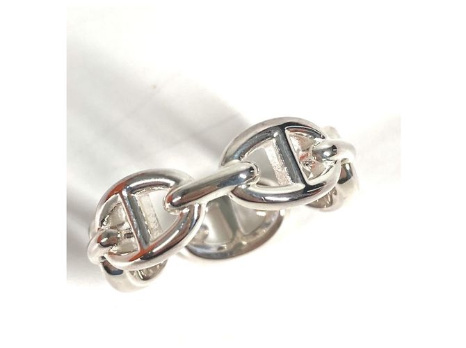 Ring Anello Chaine d'Ancre di Hermès Argento