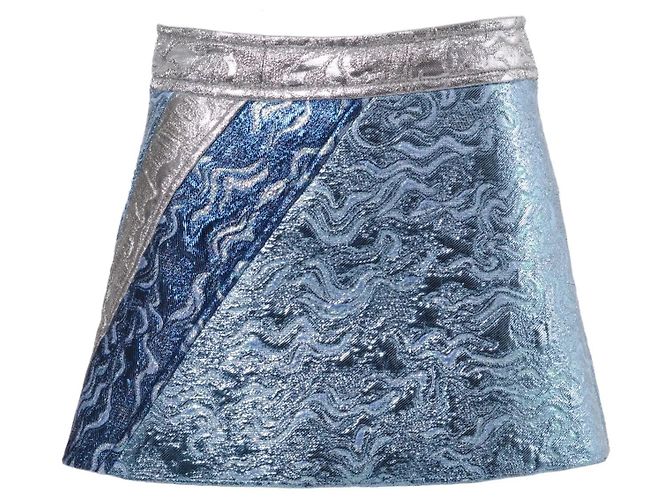 Miu Miu Archivrock Blau