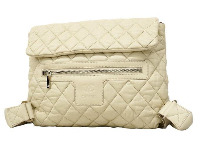 Chanel Coco Cocoon Leder Rucksack Roh