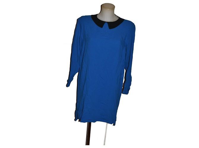 Stella Mc Cartney Vestido mini azul de viscosa Stella McCartney