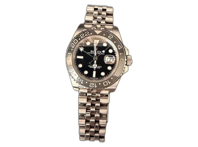 Rolex GMT Master II Steel Black Grey 41 mm