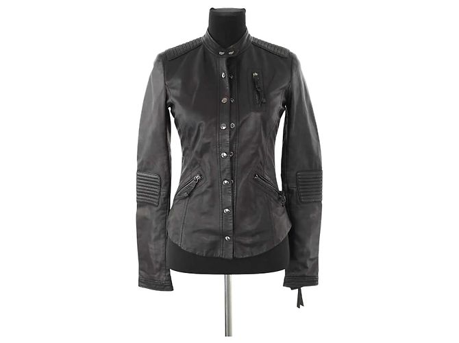 Barbara Bui Black leather jacket