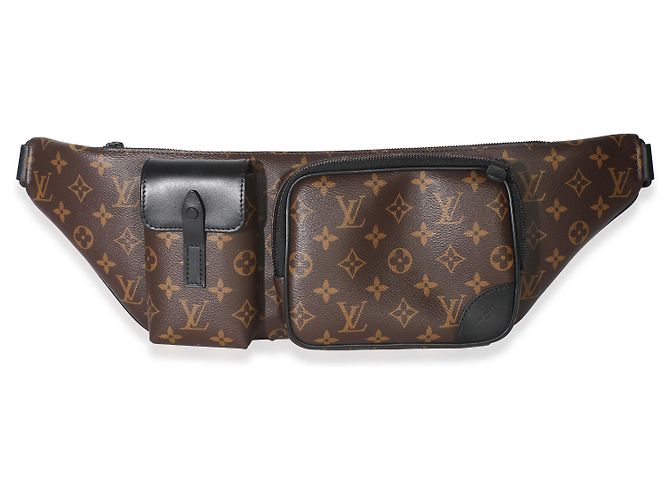 Bumbag Christopher Bauchtasche aus Monogram Macassar Canvas von Louis Vuitton Braun