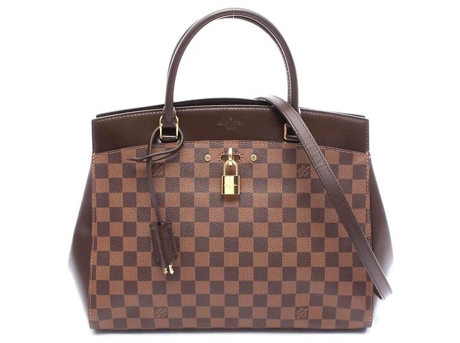 Bolsa Rivoli MM Louis Vuitton Marrom