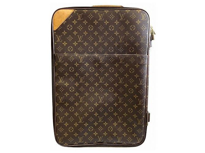Valigia Monogram Pegase 55 di Louis Vuitton Marrone