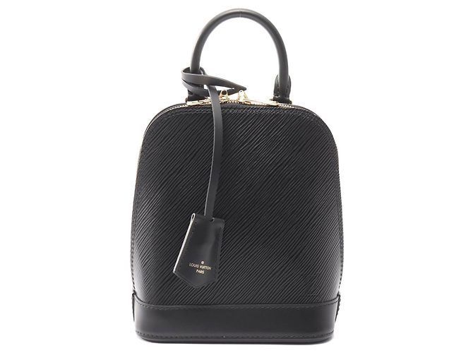 Alma Rucksack aus Epi-Leder von Louis Vuitton Schwarz