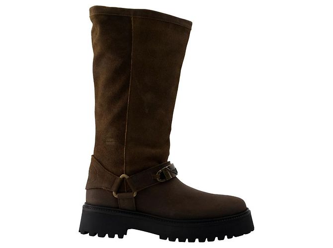 Angie Boots - Zadig & Voltaire - Leather - Brown