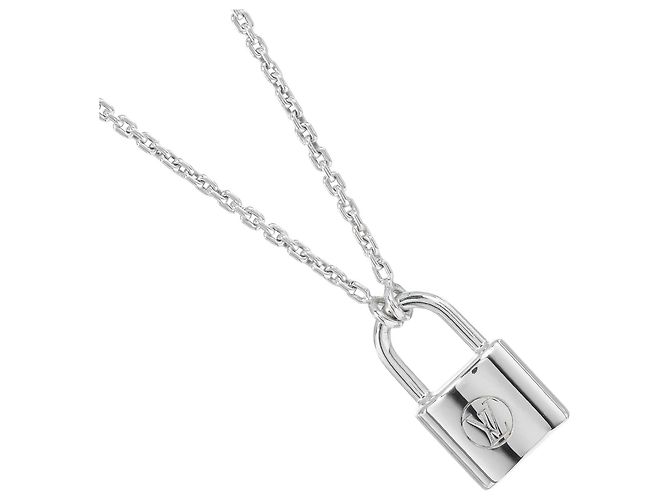 Collar Louis Vuitton Lockit en plata 925 Metálico