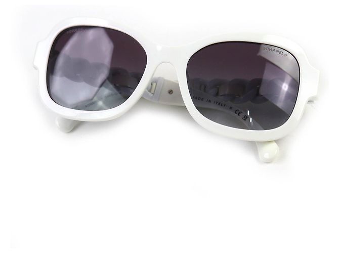 Gafas de sol COCO Mark de Chanel Blanco