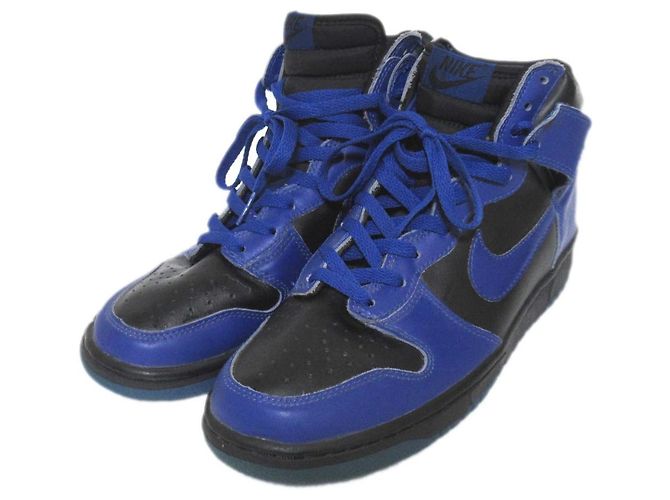 Autre Marque Nike DUNK HIGH Sneaker Schwarz Blau