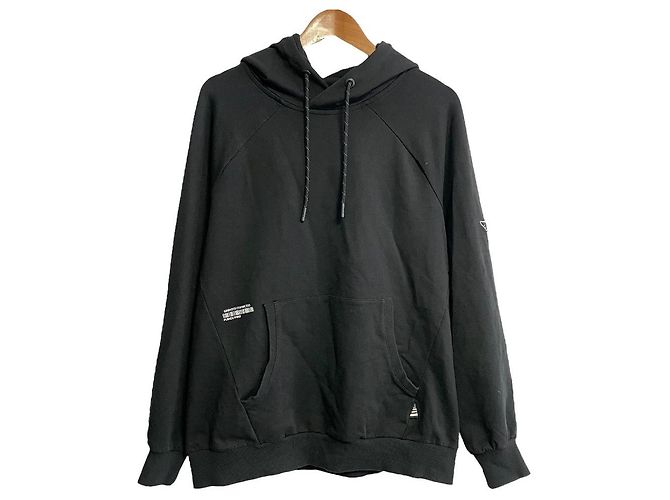 Autre Marque Sudadera con capucha PLANES PAPER Negro