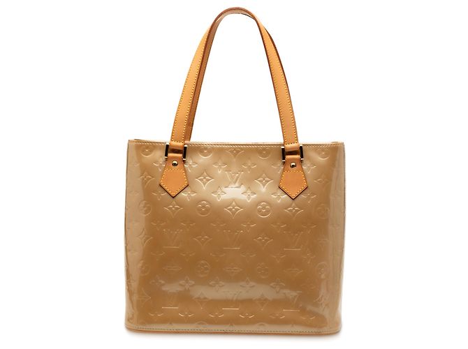 Louis Vuitton Beige Monogram Vernis Houston