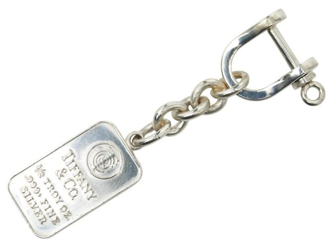 Tiffany & Co Charm Ingot Tiffany em Prata 925