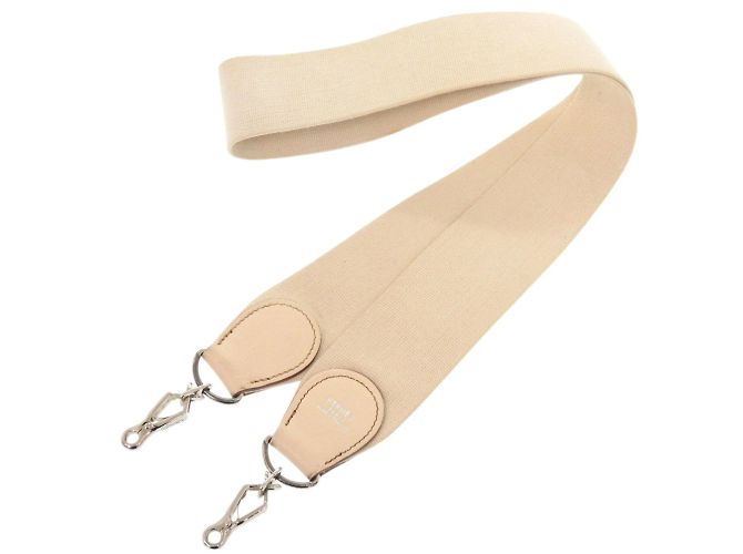 Hermès Evelyn Strap Beige Couchvel Canvas