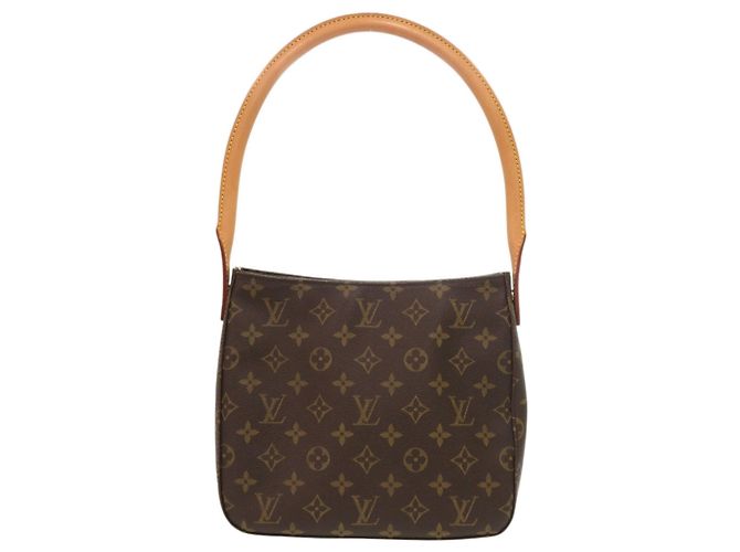 Sac à épaule Looping MM Monogram Louis Vuitton Marron