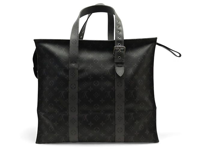 NEUF SAC A MAIN LOUIS VUITTON M45379 CABAS ZIPPE MONOGRAM ECLIPSE REVERSE ABLOH Gris