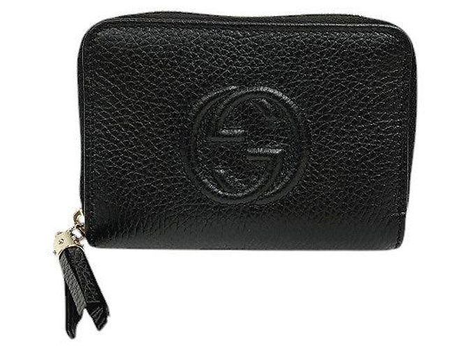 Gucci Soho Interlocking G Leather Coin Case