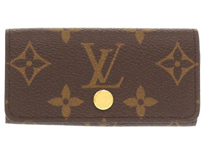 Louis Vuitton Multicle 4 Monogram Keycase Brown