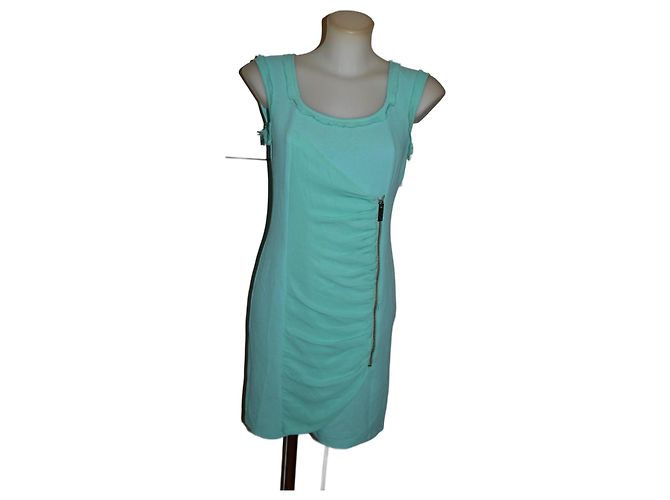 Vestido ajustado Versace Jeans Couture turquesa