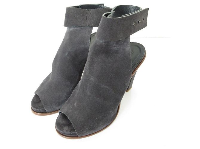 Autre Marque Sandales à talons hauts en daim Common Projects Bleu Bleu Marine