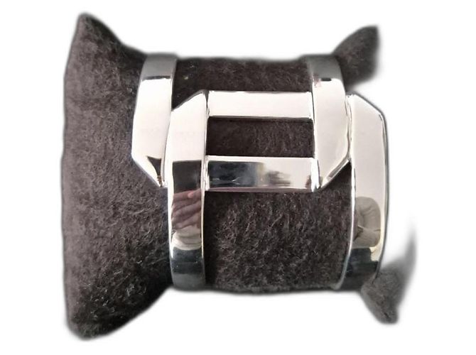 Bracciale manchette Christofle in argento Silver hardware