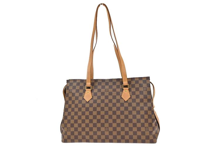 Louis Vuitton Chelsea Handtasche Centenaire Damier Braun