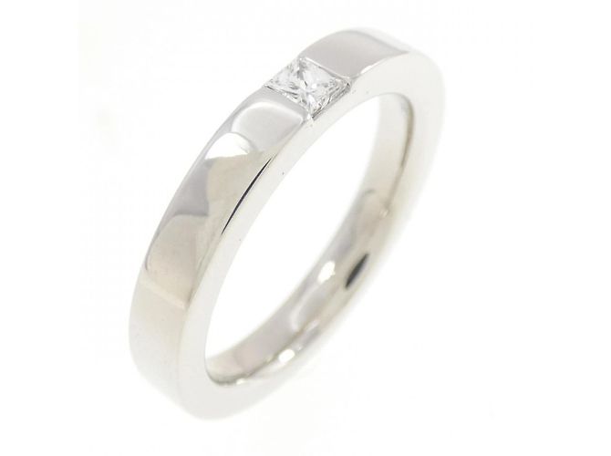 Harry Winston Prinzessschliff Platinbandring