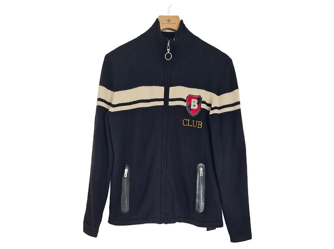 Bogner zip-up virgin wool vest jacket
