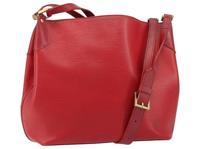 Louis Vuitton Mandara Epi Leather MM Roja