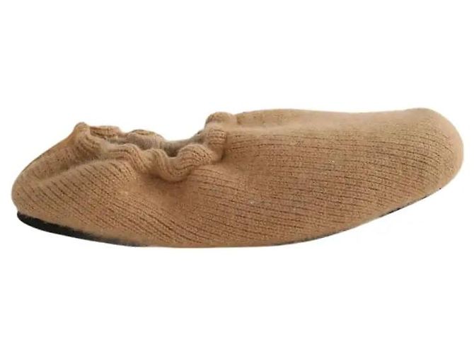 Khaite Camel ballet flats