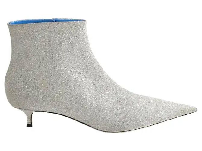 Balenciaga Botas Knife plata