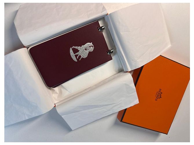 Carnet de Baile Hermès burdeos